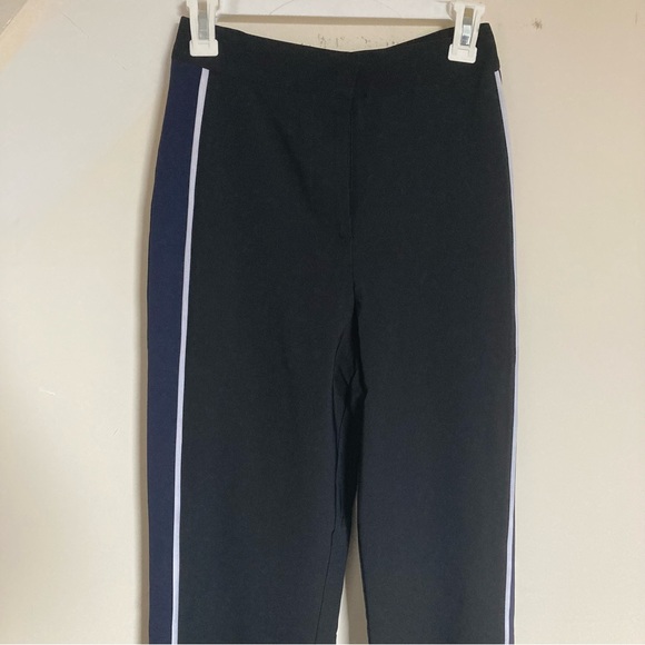 Socialite Black, Blue & White Striped Highwaist Pants size Small - Picture 10 of 10